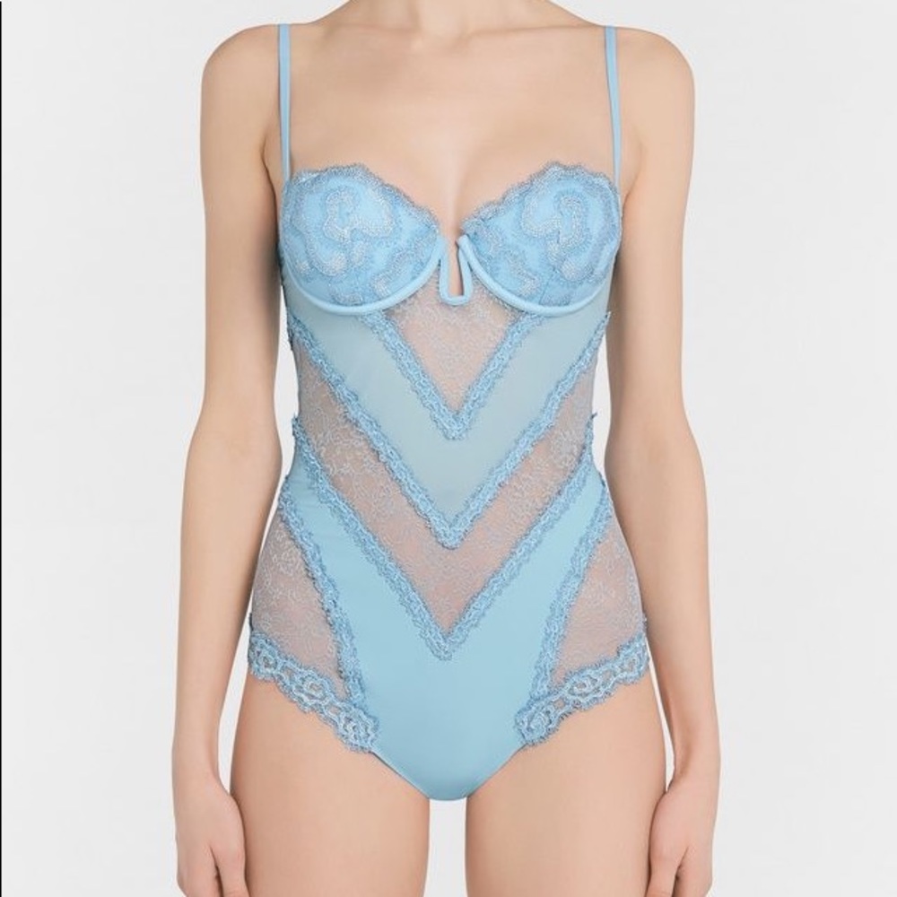 La Perla Crystal Forms Bodysuit